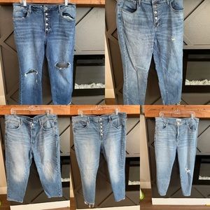 Kut from the Cloth jeans, Gap jeans